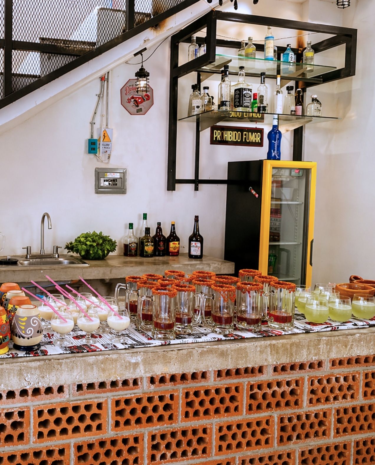 Barra de Bebidas